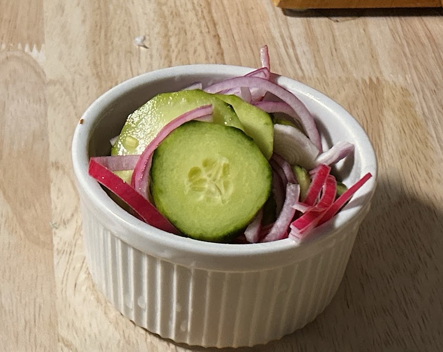 Cucumber salad