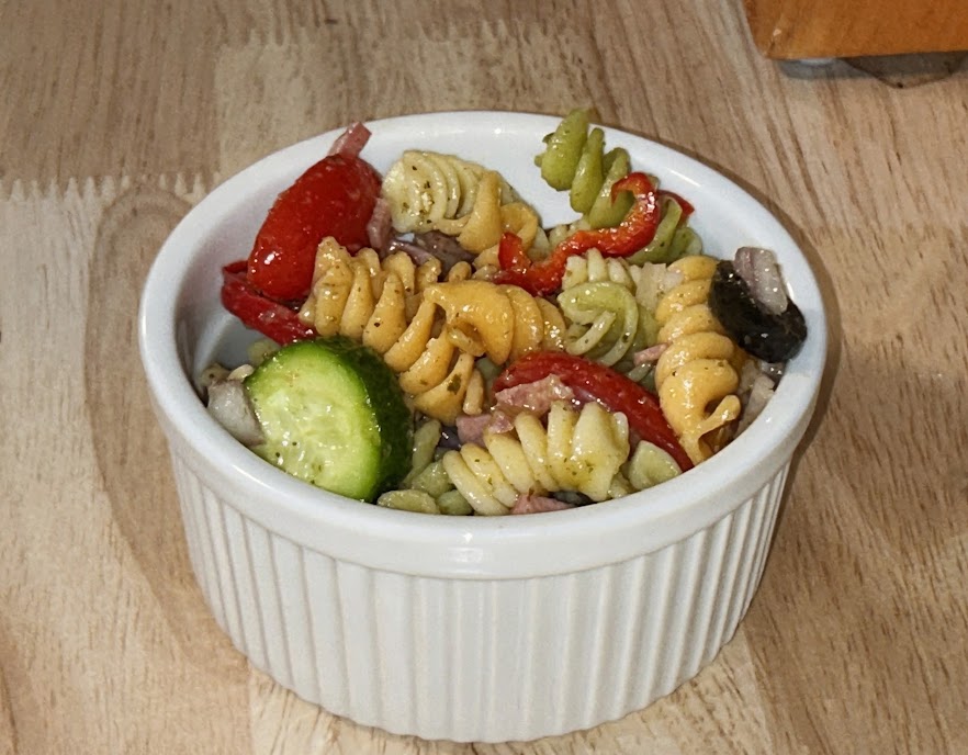 Greek pasta salad